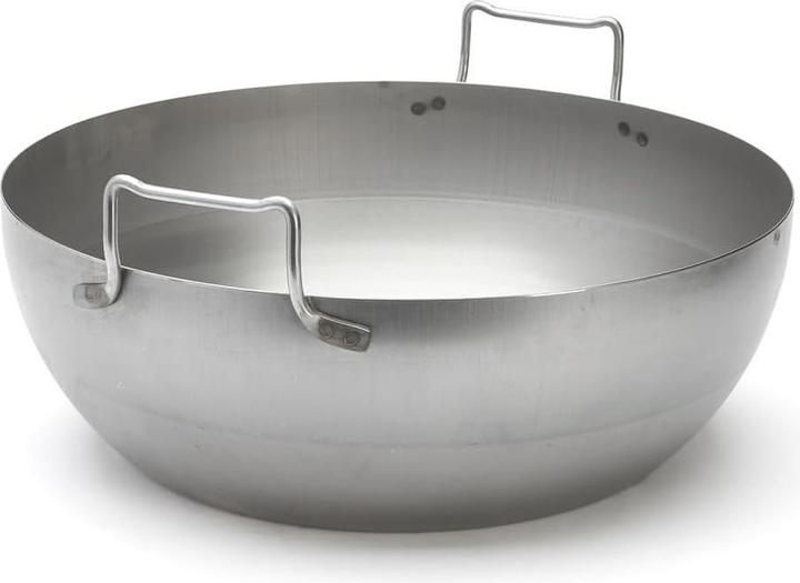 Immagine prodotto de Buyer Pentola fritto La Lyonnaise senza cestino (50 cm, Padella per friggere, Acciaio)