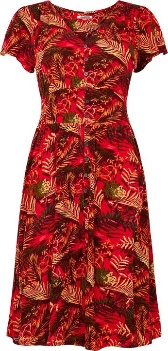 Joe Browns Tropical Shirred Waist Dress (40)