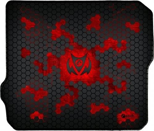 Actual product image C-Tech Anthea Cyber Gaming mouse pad Black, Red