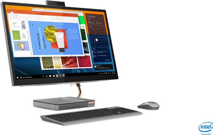 Actual product image Lenovo IdeaCentre AIO 5 (Intel Core i7-10700T, 16 GB, 512 GB, GeForce GTX 1650)