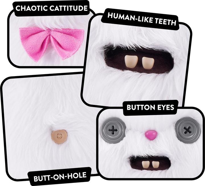 Produktbild Zuru Fuggler Funny Ugly Monster - Alley Cats - Stinkface (22 cm)