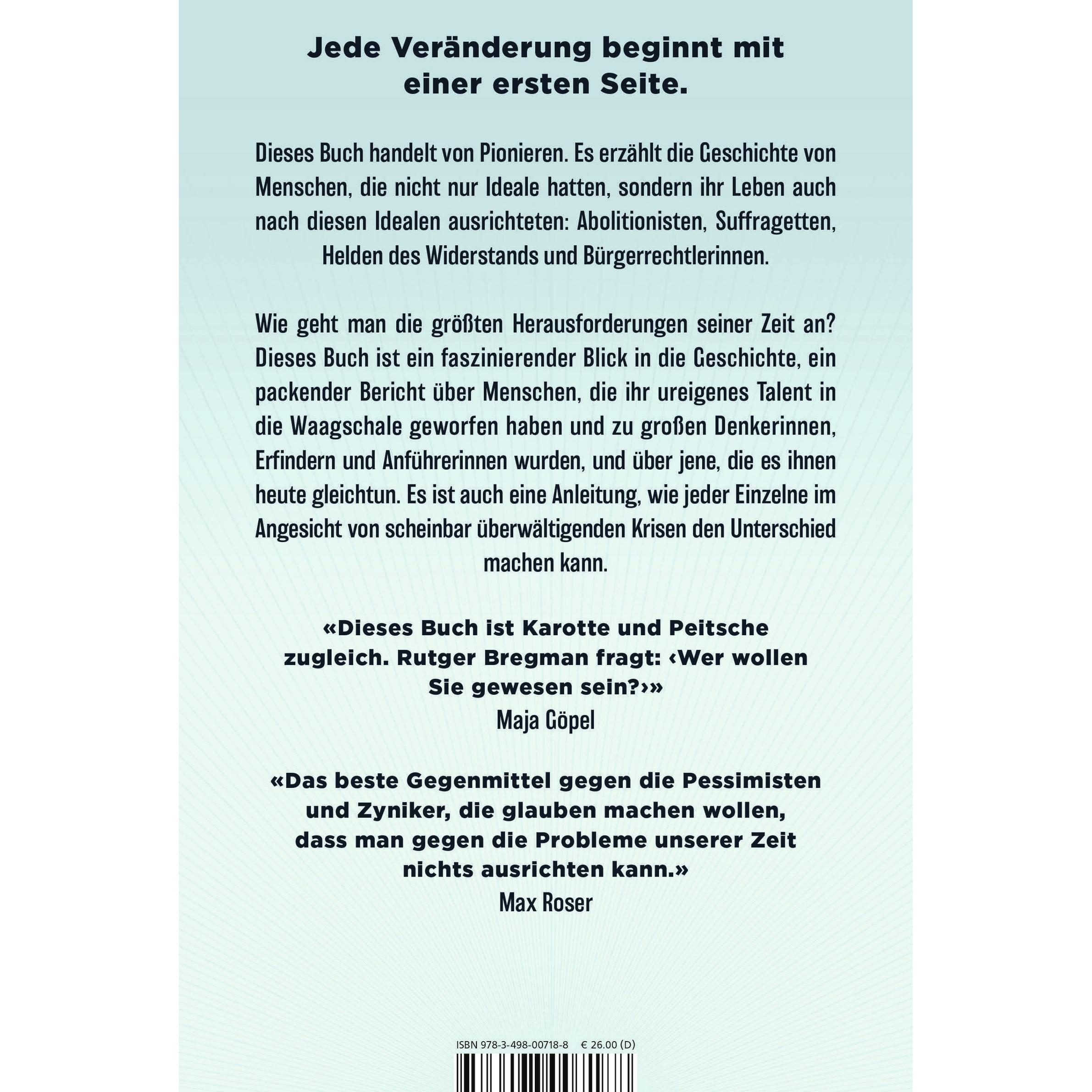 Thumbnail - Moralische Ambition, Fachbücher von Rutger Bregman