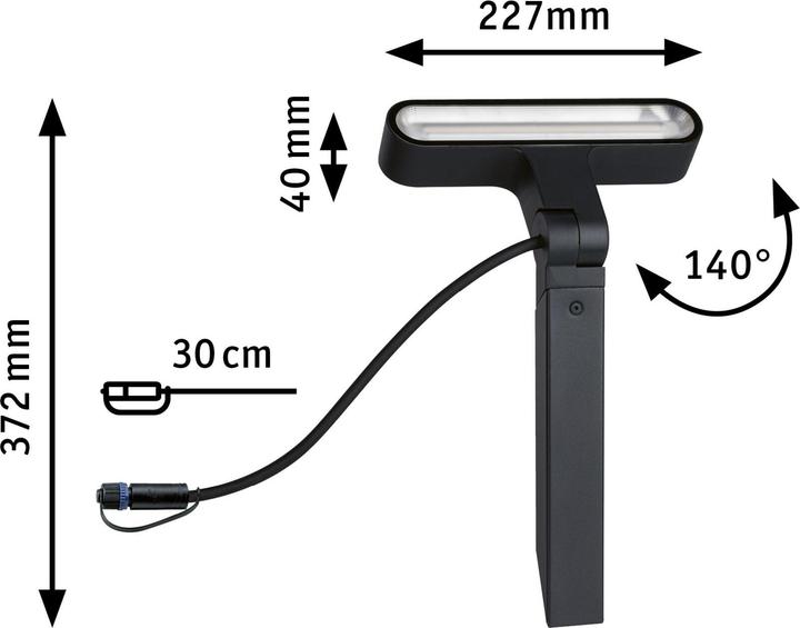 Produktbild Paulmann Outdoor Plug & Shine Ito (700 lm, IP65)