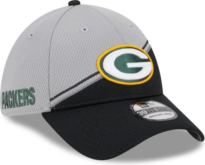 New Era 39Thirty Cap - SIDELINE Green Bay Packers - L/XL (XL)