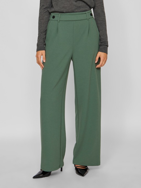 Actual product image Vila High Waist Trousers with Wide Leg (L)