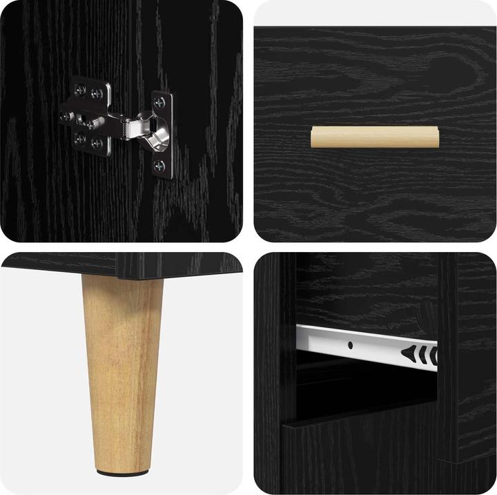 Image du produit vidaXL Holzsideboard (34 x 69.50 x 89 cm)