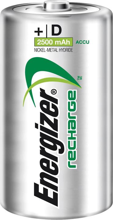 Actual product image Energizer Recharge Power Plus (2 pcs., D, 2500 mAh)