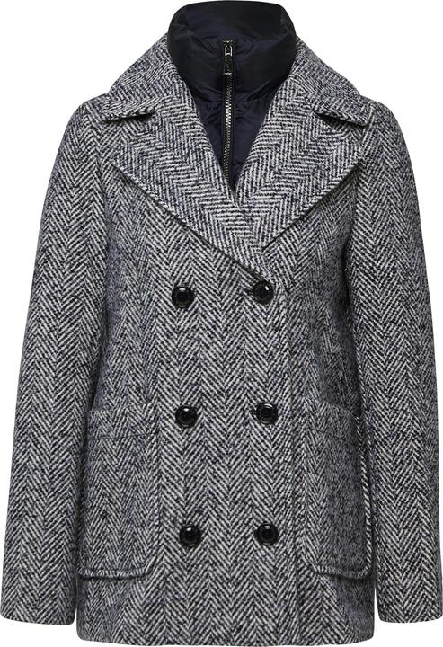 s.Oliver Outdoor-Jacke Cabanjacke mit herausnehmbarem Steppeinsatz