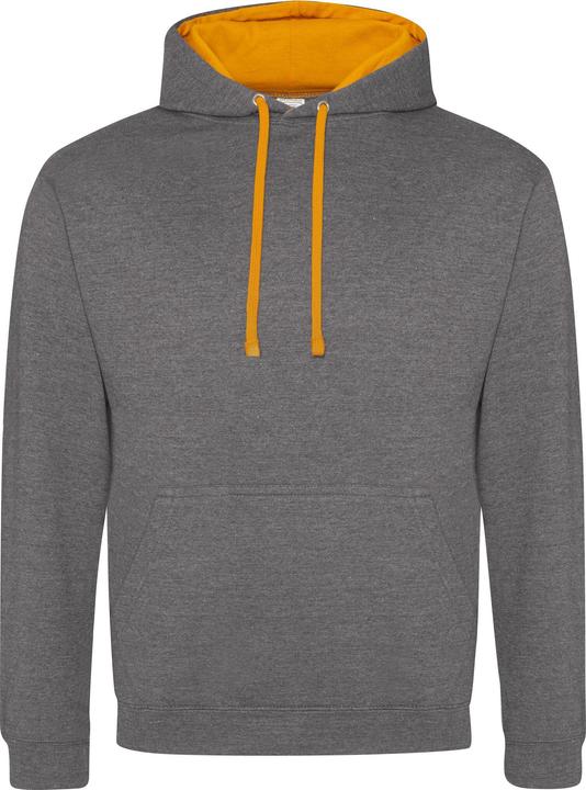 Charcoal, Charcoal (Heather), Orange Crush