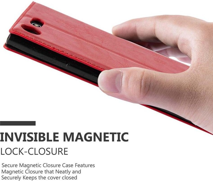 Produktbild Cadorabo Book Invisible Magnet Cover (Sony Xperia XZ1 Compact)
