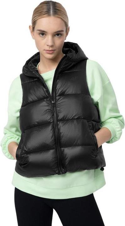 Image du produit 4F Gilet en duvet pour femme F092 noir profond SS23TDJAF092 20S (XS) (XS)