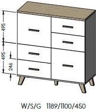 Image du produit Cama Lotta (110 x 45 x 119 cm)