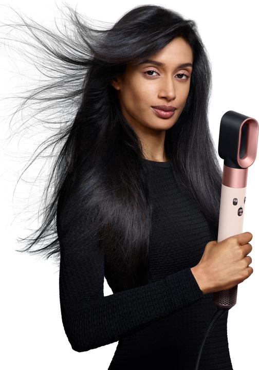 Actual product image Dyson Airwrap I.D. Curly + Coily Multi-Styler and Hair Dryer, Ceramic Pink/Rose Gold