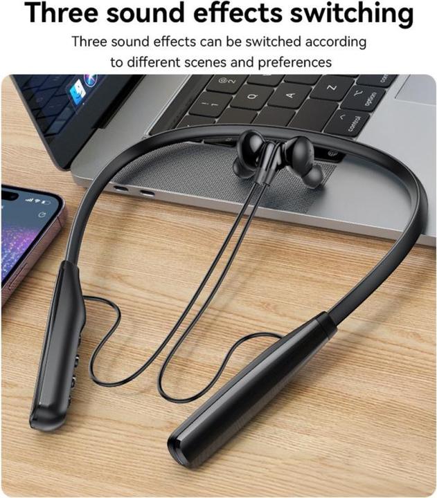 Actual product image Yesido Handsfree BT YSP22, Black (Wireless)