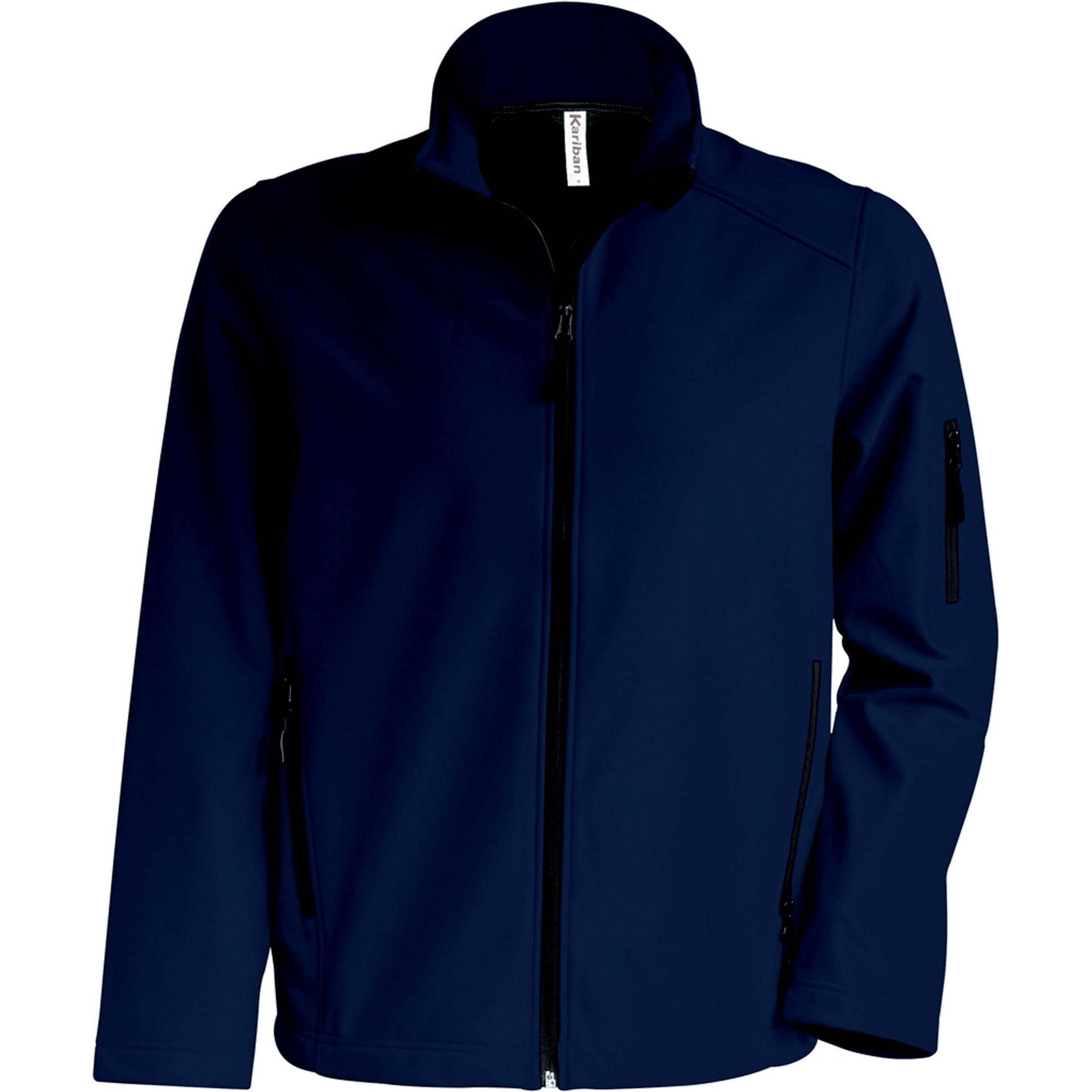 Thumbnail - Kariban, Herren, Jacke, Softshell (M), Rot, M
