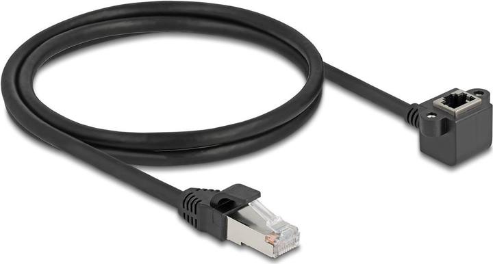 Produktbild Delock Netzwerk Verlängerungskabel RJ45 Stecker zu RJ45 Buch (F/UTP, CAT6, 1 m)