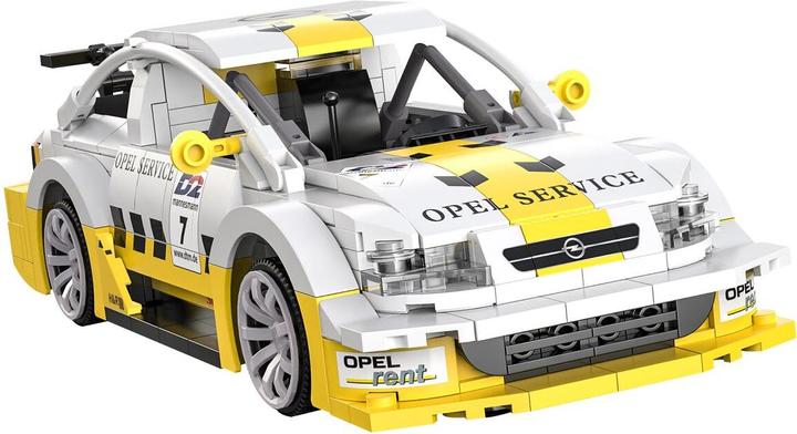 Actual product image Cada Opel Astra V8 Coupe 1:20 weiss 2,4GHz Bricks (Kit)