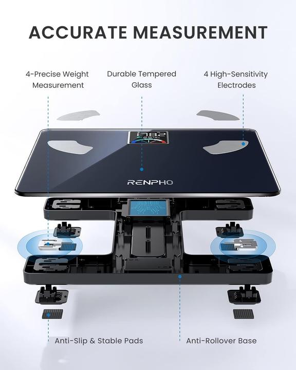 Actual product image Renpho Digitale Körperfettwaage mit App (180 kg)