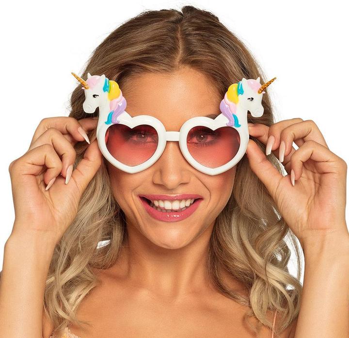 Actual product image Boland Unicorn party glasses (One size)
