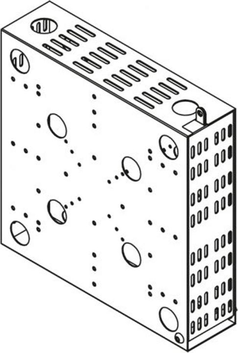 Produktbild Hagor 8901, PC compartment, Black, 30 kg, 250 mm, 65 mm, 250 mm