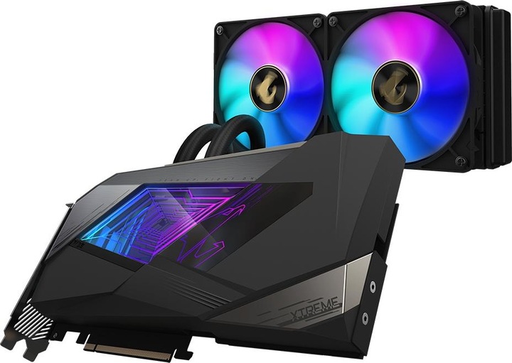 Produktbild Gigabyte Aorus GeForce RTX 3080 Xtreme Waterforce 10G (10 GB)
