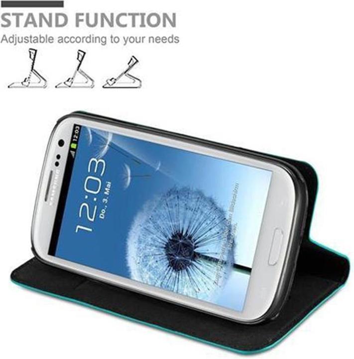Productafbeelding Cadorabo Boek Onzichtbare Magneethoes (Samsung Galaxy S3)