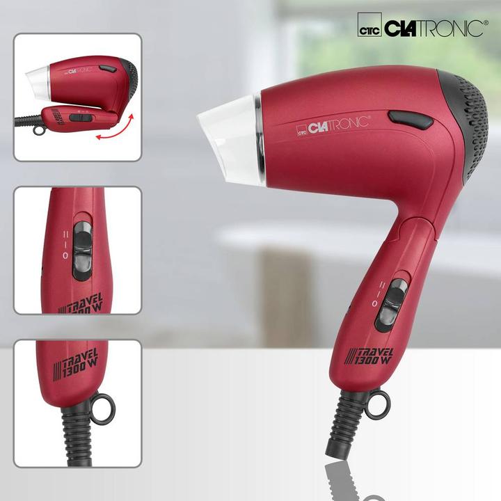 Produktbild Clatronic HTD 3429 metallic rot