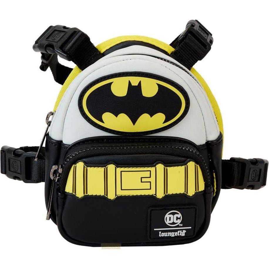 Loungefly DC Comics by Hundegeschirr Batman Backpack Medium (Hund), Halsband + Leine