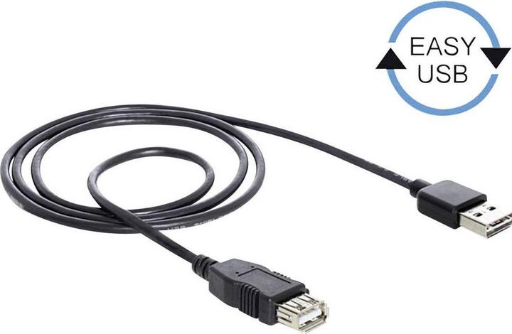 Delock Easy-USB 2.0 (1 m, USB 2.0, 2.50 W)