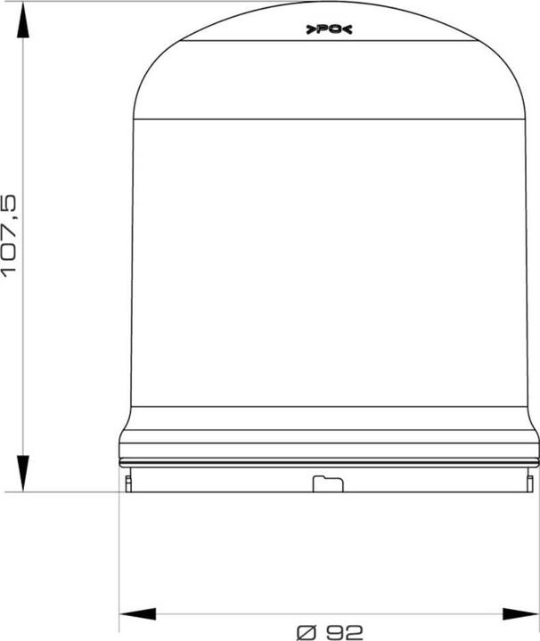Actual product image Grothe Module warning light LED MWL 8944