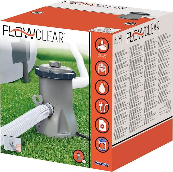 Produktbild Bestway Flowclear Kartuschenfilterpumpe 2