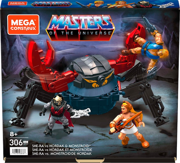 Actual product image Mega Construx Origins She-Ra vs Hordak's Monstroid