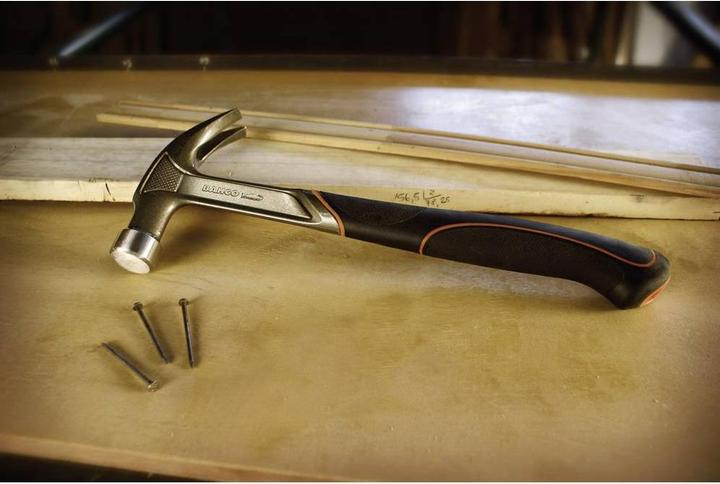 Actual product image Bahco ERGO claw hammer with two-component handle, extra-large 450 g (810 g)