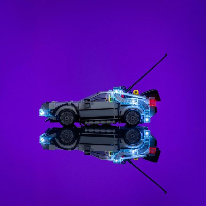 Actual product image Light my bricks LMB 2.0 LEGO® 77256# Time Machine From Back to the Future Light Kit