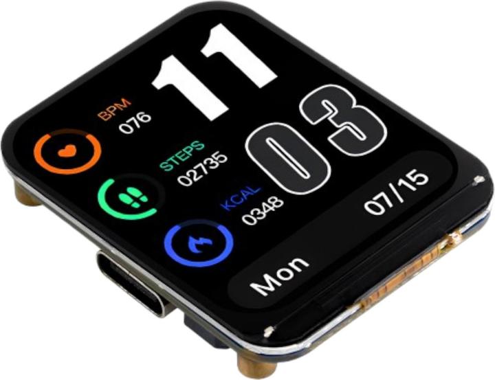 Actual product image WaveShare ESP32-S3 1.69inch LCD Display Development Board 240x280