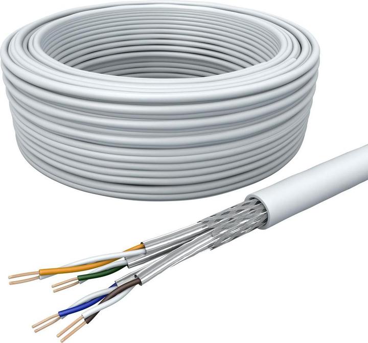 Produktbild Draka Netzwerkkabel (PiMF, CAT7, 100 m)
