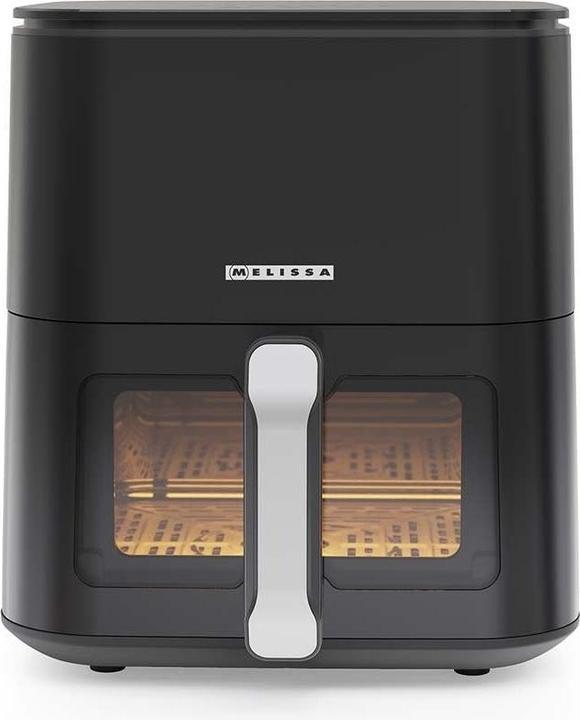 Produktbild Melissa Digitale Heissluftfritteuse XL | 5 l | 60-min Timer | 8 Voreinstellungen | Sichtfenster | Sch