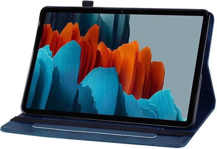 Immagine prodotto Cover-Discount Galaxy Tab S9+ - cover protettiva con cerniera blu (Galaxy Tab S9+, Galaxy Tab S10+, Galaxy Tab S9 FE)