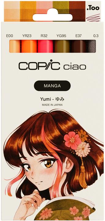 Produktbild Copic Ciao Manga (6x)