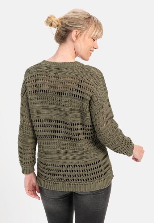 Produktbild Camel Active Pullover mit Lochstrickmuster (XS)