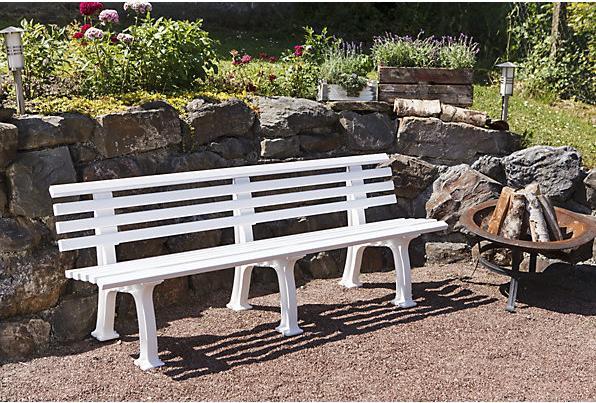 Actual product image kaiserkraft Plastic park bench