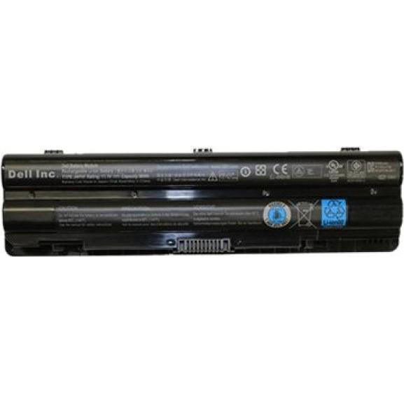 Dell W3Y7C Notebook-Akku, 6 Zellen (6 Zellen, 4800 mAh), Notebook Akku, Schwarz