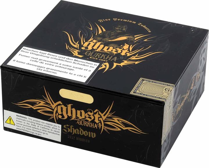 Actual product image Gurkha Cigars Gurkha Ghost Gold Shadow (Robusto) (Robusto)