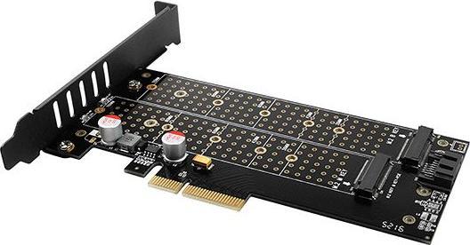 Actual product image Axagon PCEM2-D