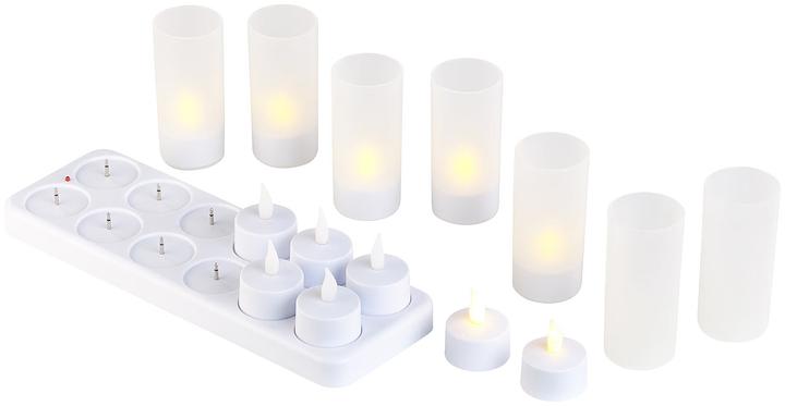 Image du produit Lunartec Lot de 12 bougies chauffe-plat LED (12 x)