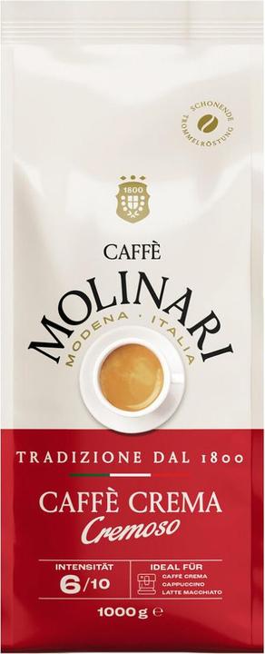 Tchibo Caffè Molinari Caffè Crema Cremoso, 1 kg Ganze Bohne (1000 g)