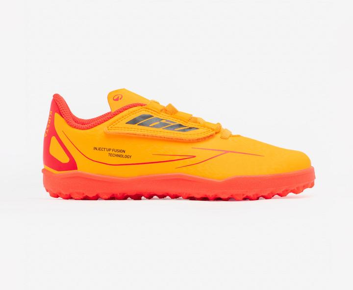 Image du produit Kipsta Chaussures de football enfant à scratch 160 easy turf orange (32)