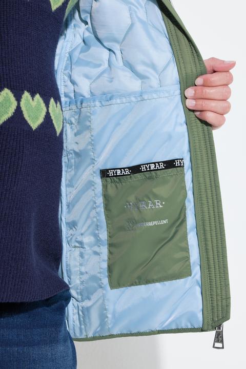 Image du produit Ulla Popken Veste matelassée légère HYPRAR, modèle déperlant, matière recyclée (50, 52)