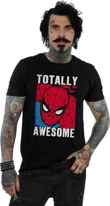 Immagine prodotto Spider-Man Totally Awesome Maglietta Uomo (M)