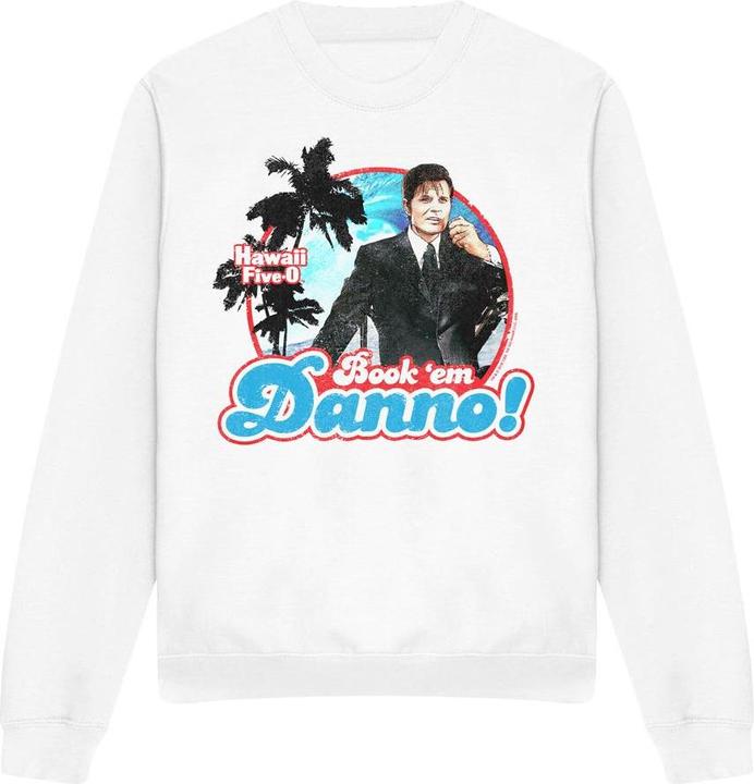 Immagine prodotto Hawaii Five-0 Book Em Danno Felpa Adulto Unisex (M)